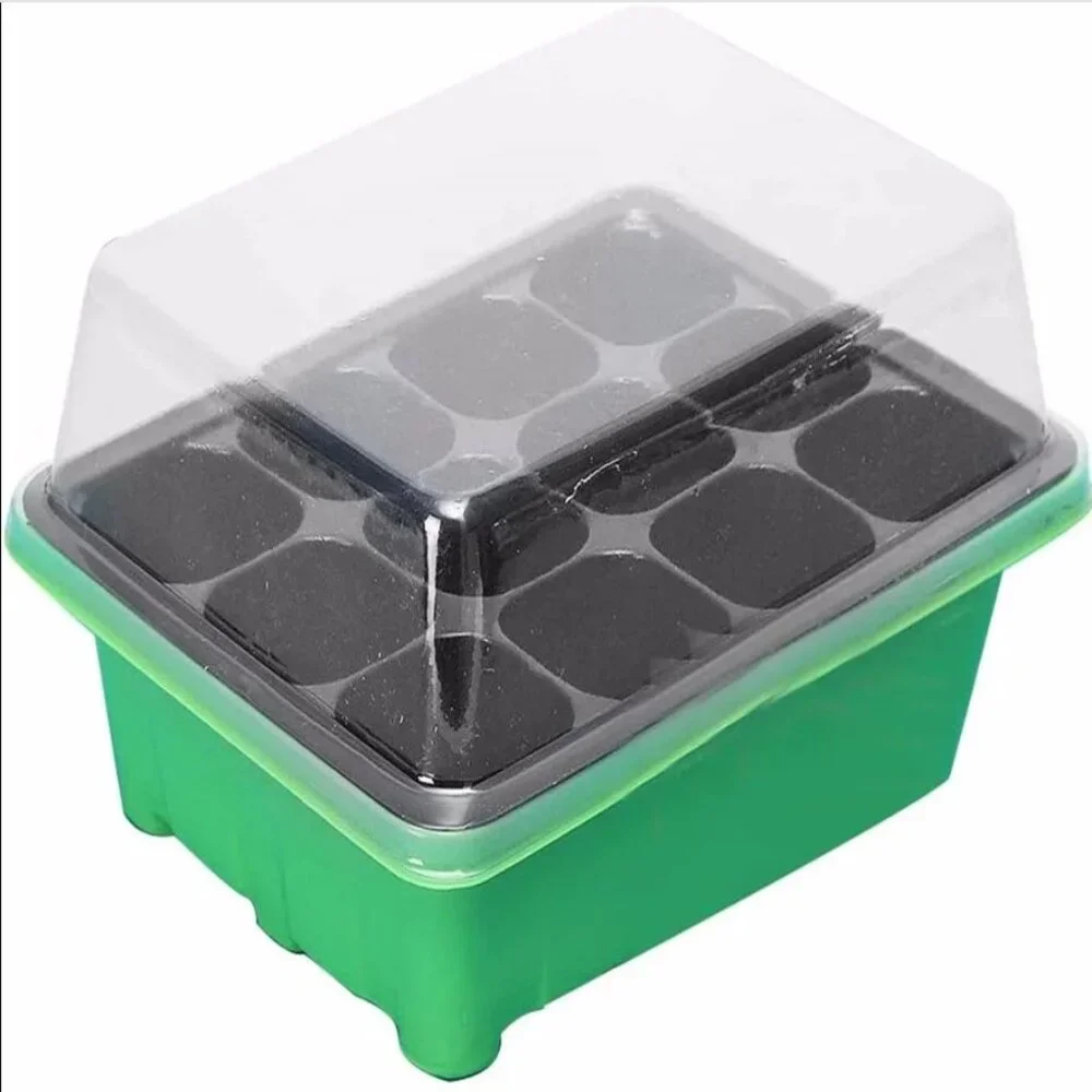 NEW 6 Pack Germination Tray Garden Supplies Gardening Plant Starter Trays 12 Pla